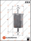 EUROREPAR 1643631580 - Yakit Filtresi - Opel 
