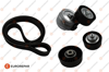 EUROREPAR 1648202080 - V Kayis Seti - Renault Clio/kango/megan Ii-iii/fluence/sandero/dokker