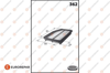 EUROREPAR 1682257680 - Hava Filtresi - Japon Civic (ed) : Crx (ed) 1.6 88-91