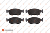 EUROREPAR 1682304980 - Fren Balatasi Ön - Fiat Doblo/palio / Punto / Strada