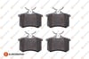 EUROREPAR 1682306680 - Fren Balatasi Arka - Vw Golf3-golf4-golf5-jetta-passat-a3-toledo-octavia