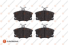 EUROREPAR 1682307680 - Fren Balatasi Ön - Fiat Tempra /tipo/uno/alfa 145 146 155