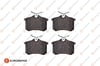 EUROREPAR 1682311580 - Fren Balatasi Arka - Vw Golf3-golf4-golf5-jetta-passat-a3-toledo-octavia