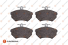 EUROREPAR 1682315380 - Fren Balatasi Ön - Vw Golf3-polo Classic-passat-caddy
