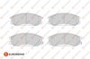 EUROREPAR 1682321380 - Fren Balatasi Ön - Kore Santafe/trajet/starex/ssangyong Action/kyron