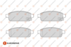 EUROREPAR 1686264080 - Fren Balatasi Arka - Opel Astra J Mokka Cruze Aveo T300 Zafira C Trax