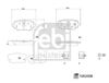 FEBI 1002008 - Fren Balatasi Arka - Bmw 1f70-2f74-2u06-x1u11-x2u10 Mini J01-j05-u25