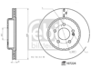 FEBI 107224 - Fren Diski Arka - Mercedes W205-213-238-253-257