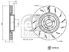FEBI 107510 - Fren Diski Ön - Mercedes 118-177-247