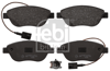 FEBI 116057 - Fren Balatasi Ön - Fiat Doblo Iii/linea/stilo/corsa D/307/c4