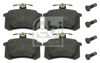 FEBI 16144 - Fren Balatasi Arka - Vw A100-a4-a6