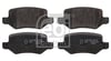 FEBI 16525 - Fren Balatasi - Mercedes A-class (model 168), A-class (model 169), B-class (model 245), Vaneo (model 414)
