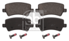 FEBI 16625 - Fren Balatasi Arka - Ford Mondeo/land Rover/s60/galaxy/kuga/s-max