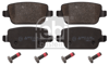 FEBI 16642 - Fren Balatasi Arka - Ford Mondeo/land Rover/s60/galaxy/kuga