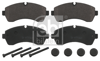 FEBI 16753 - Fren Balatasi Ön - Mercedes W906-907-910-crafter-sprinter