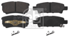 FEBI 16774 - Fren Balatasi Arka - Japon Lancer (cs) : Lancer (cy) 08- : Outlander (cu) 03-06