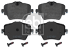 FEBI 16908 - Fren Balatasi Ön - Bmw 1f40-2 F45-f46-x1 F48-x1 F49-x2 F39-g20-g21-g22-g23-g26-g28-g42-g30-g31-x3 G01-x4 G02 Mini F54-f60