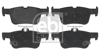 FEBI 16943 - Fren Balatasi Arka - Ford Mondeo/focus/kuga/s-max/galaxy