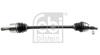 FEBI 180769 - Aks Komple Arka - Bmw Freelander 2