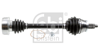 FEBI 181728 - Aks Komple Ön Sol - Vw Polo-cordoba-ibiza-fabia
