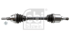 FEBI 182455 - Aks Komple Ön Sol - Ford Focus C-max