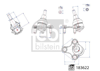 FEBI 183622 - Rotil Alt Sol - Ford Caddy-connect
