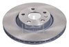 FEBI 24384 - Fren Diski Ön - Vw Passat-golf5-golf6-golf7-caddy-a3-leon