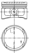 FEDERAL 050 - Piston+segman - Vw Golf4-bora-a3-toledo