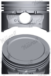 FEDERAL 87-109107.10 - Piston+segman - Mercedes W208-170