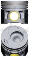 FEDERAL STD - Piston+segman - Vw Passat-a4