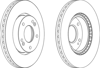 FERODO DDF1619 - Fren Diski Ön - Kore Ix20/i30/sonata/tucson/sportage/ceed/cerato/venga/soul