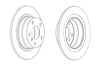 FERODO DDF2197C - Fren Diski Arka - Bmw F20-f20 Lci-f21-f21 Lci-f22-f22 Lci-f23-f23 Lci