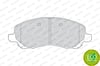 FERODO FDB1621 - Fren Balatasi Ön - Japon Lancer (cs) : Lancer (cy) 08- : Asx (ga) 10-