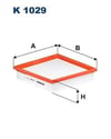 FILTRON 1029 - Polen Filtresi - Av Fh, Fh Ii, Fh12, Fh16, Fh16 Ii, Fm, Fm Ii, Fm12, Fm7, Fm9, Fmx I/ii/iii