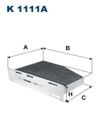 FILTRON 1111A - Polen Filtresi - Vw Golf5-jetta-caddy-passat-a3-leon-tiguan