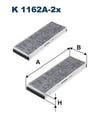 FILTRON 1162A-2x - Polen Filtresi - Vw A6