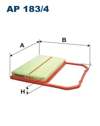 FILTRON 183 - Hava Filtresi - Vw Polo-golf4-bora