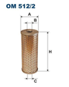FILTRON 512 - Hidrolik Filtresi - Av Cf Ft 290