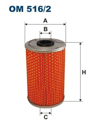 FILTRON 516 - Yag Filtresi - Av Lk/ln2, Lp, Mb-trac, Mk, Ng, O 309, Unimog