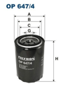 FILTRON 647 - Yag Filtresi - Av Mk 75-9 H