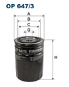 FILTRON 647 - Yag Filtresi - Av Mk 75-9 H