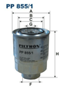 FILTRON 855 - Yakit Filtresi - Ford Ranger/toyota / Volkswagen / Mazda / Daihatsu