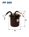 FILTRON 909 - Yakit Filtresi - Japon Impreza (gd) : Forester (sf, Sg) 2.0/2.0 T/2.5 97-07