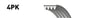 GATES 4PK711SF - V Kayisi - Ford Mondeo Crafter