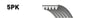 GATES 5PK493 - V Kayisi - Vw Golf5-jetta-a3