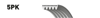 GATES 5PK868SF - V Kayisi - Ford Focus/c-max