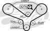 GATES K025344XS - Triger Seti - Vw A4-a80