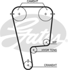GATES T226 - Triger Kayisi - Japon Prelude (bb) 2.2 97-01
