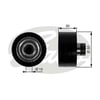 GATES T36295 - V Kayis Gergi Rulmani - Psa 206/307/407/bipper/partner