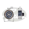 GATES T36361 - V Kayis Gergi Rulmani - Psa 206/207/307/c2/c3